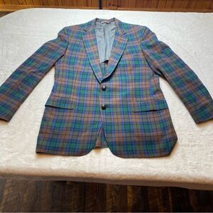 Austin Reed Of Regent Street Vintage Plaid Jacket
